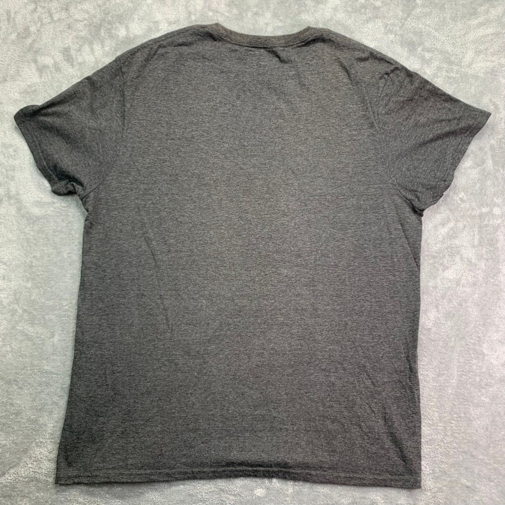Hot Rod Garage Graphic Tee Gray Distressed Logo Biker Streetwear L Gas Monkey - Picture 6 of 6